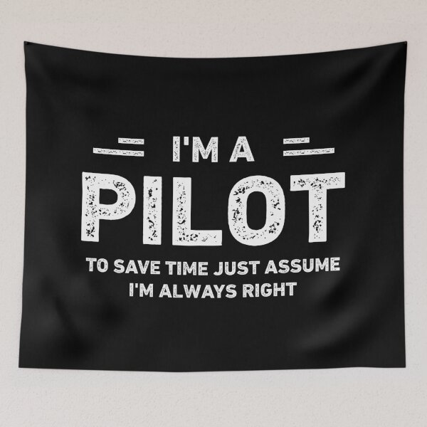 Item preview, I Am a Pilot Vintage Funny Pilot designed and sold by RareBunny.