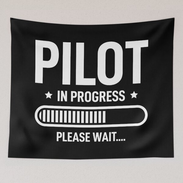 Item preview, Pilot In Progress Funny Student Pilot designed and sold by RareBunny.