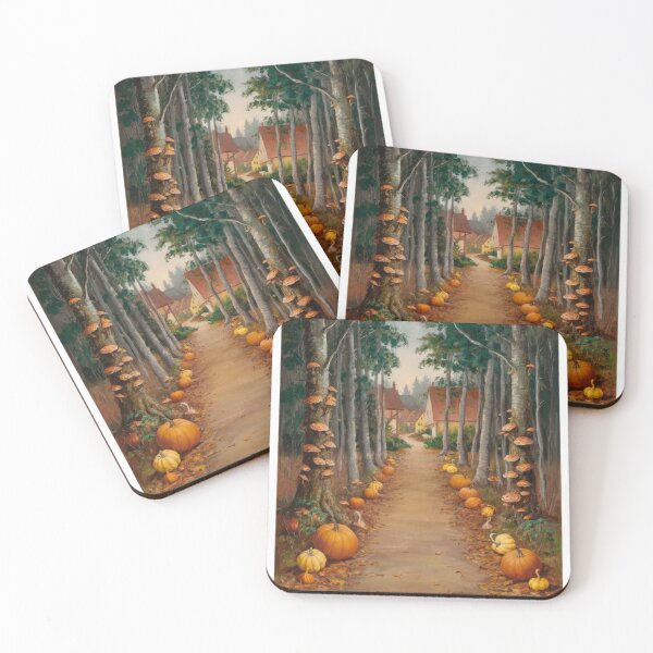 Item preview, Halloween Autumn landscape,Halloween landscape ,Halloween Season, halloween pumpkin designed and sold by Expressions-Sel.