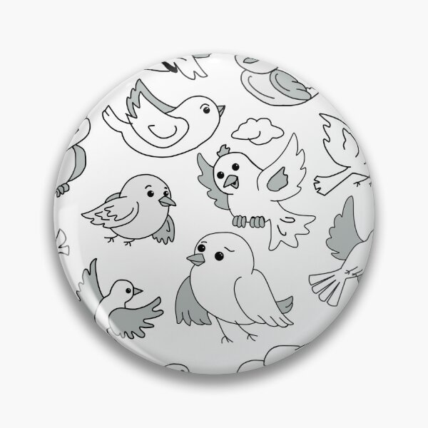 Artikelvorschau, Vogelmuster entworfen und verkauft von Art By M.