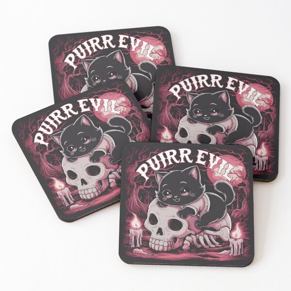 Item preview, Halloween pink skull with black cat,Halloween black cat ,Halloween Season, halloween pumpkin designed and sold by Expressions-Sel.