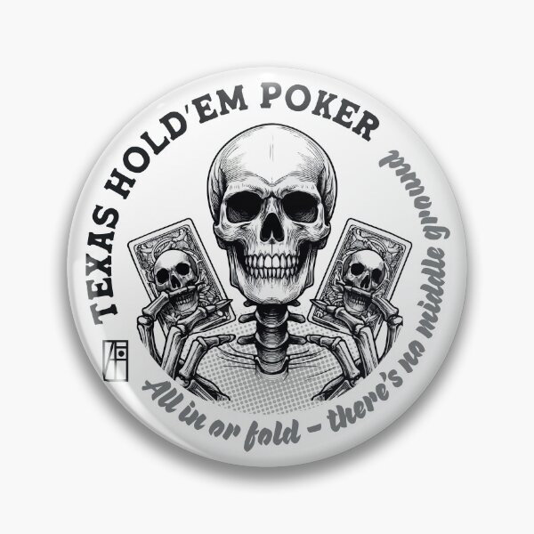 Item preview, GAME - POKER - TEXAS HOLDEM - All in or fold – there’s no middle ground - 3 designed and sold by ArtProjectShop.