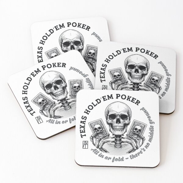 Item preview, GAME - POKER - TEXAS HOLDEM - All in or fold – there’s no middle ground - 3 designed and sold by ArtProjectShop.