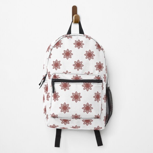 Item preview, Pattern of red snowflakes "Inspiration" designed and sold by Cherevan.