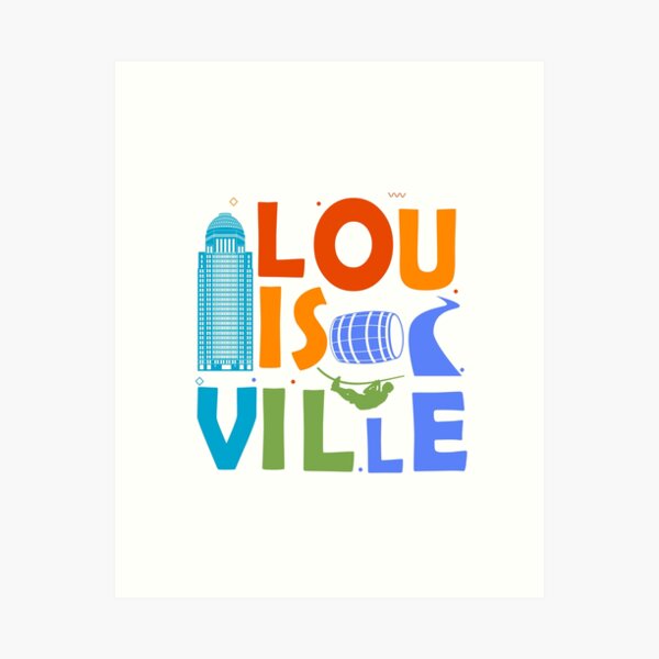 Item preview, Louisville Souvenir Cave Skyline Kentucky Louisville designed and sold by DSWShirts.