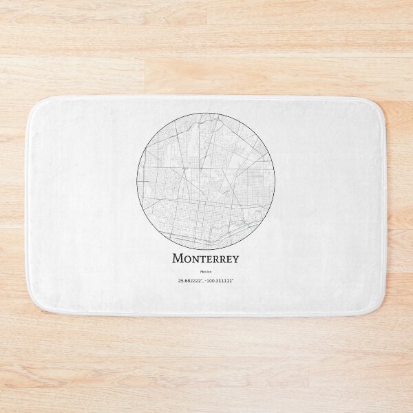 Artikelvorschau, Topographie von Monterrey entworfen und verkauft von JohnnysHeath.