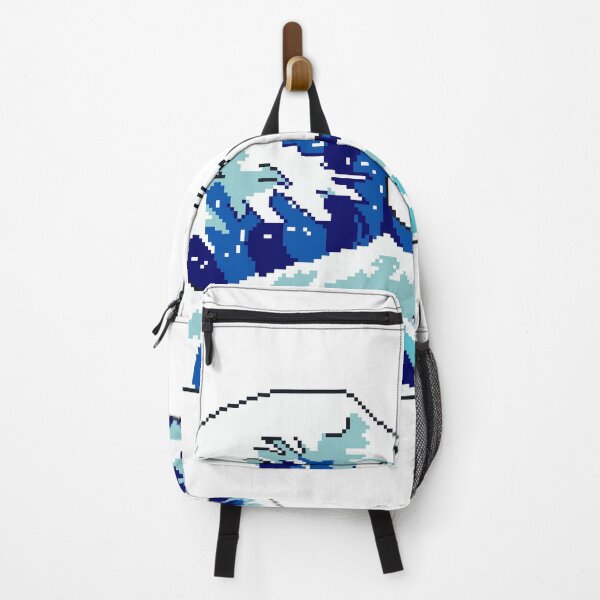 Item preview, kanagawa waves Pixel art designed and sold by Ekira Pop Pixel.