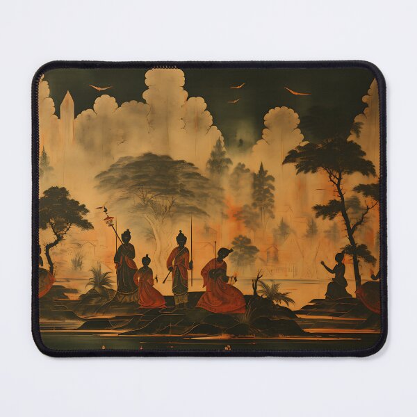 Item preview, Ancient Khmer - Kratie designed and sold by KootenayDesigns.