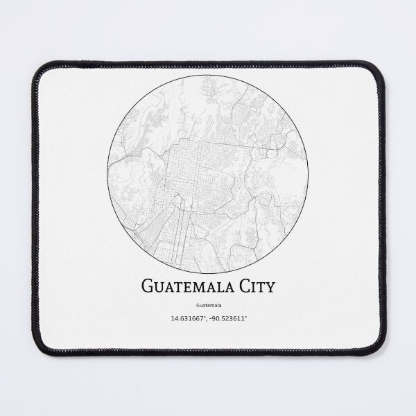 Item preview, Topography of Guatemala City designed and sold by JohnnysHeath.