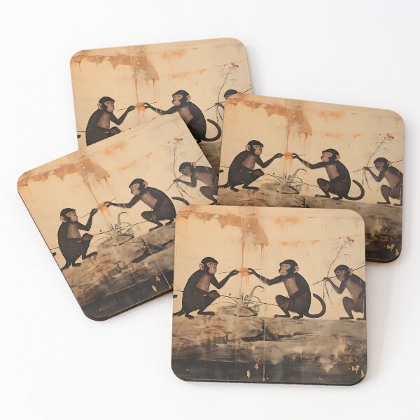 Item preview, Ancient Khmer - Langurs designed and sold by KootenayDesigns.