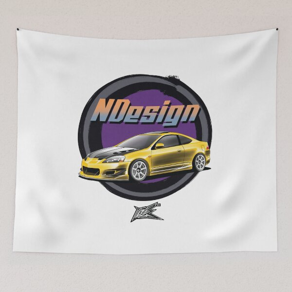 Item preview, rsx dc5 yellow  designed and sold by NaquashM.