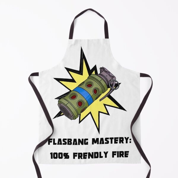 Item preview, Flashbang Mastery: 100% Friendly Fire designed and sold by QuirkWears.