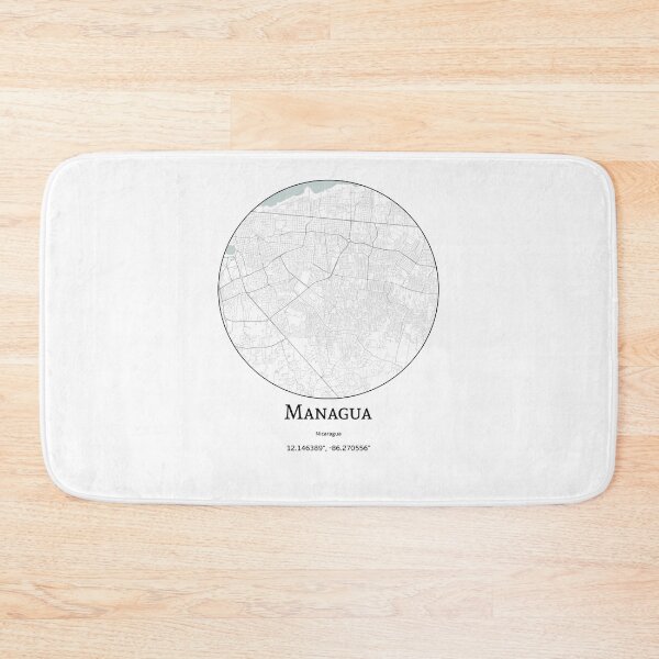 Item preview, Topography of Managua designed and sold by JohnnysHeath.