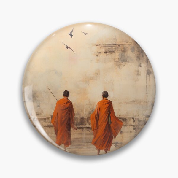 Item preview, Ancient Khmer - Monks designed and sold by KootenayDesigns.