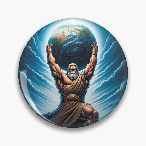 Item preview, Atlas the Titan designed and sold by AICreativeArts.