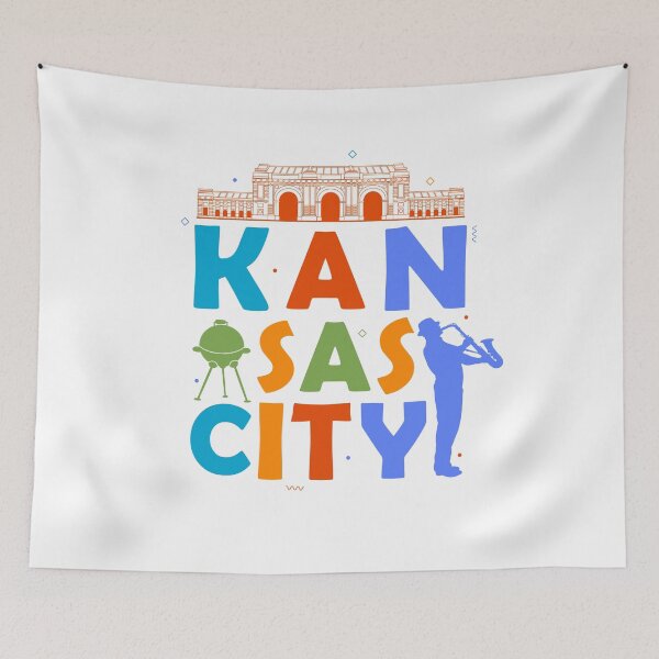 Item preview, Kansas City Souvenir Jazz Music Saxophone Missouri designed and sold by DSWShirts.
