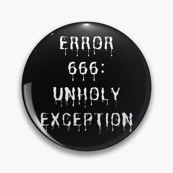 Item preview, Error 666" Halloween designed and sold by Redstrawberry13.