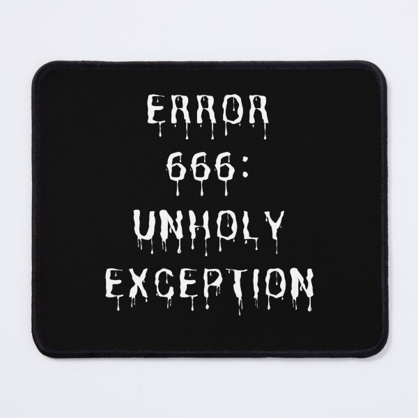 Item preview, Error 666" Halloween designed and sold by Redstrawberry13.