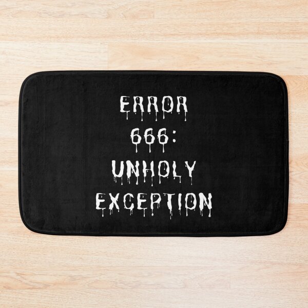 Item preview, Error 666" Halloween designed and sold by Redstrawberry13.