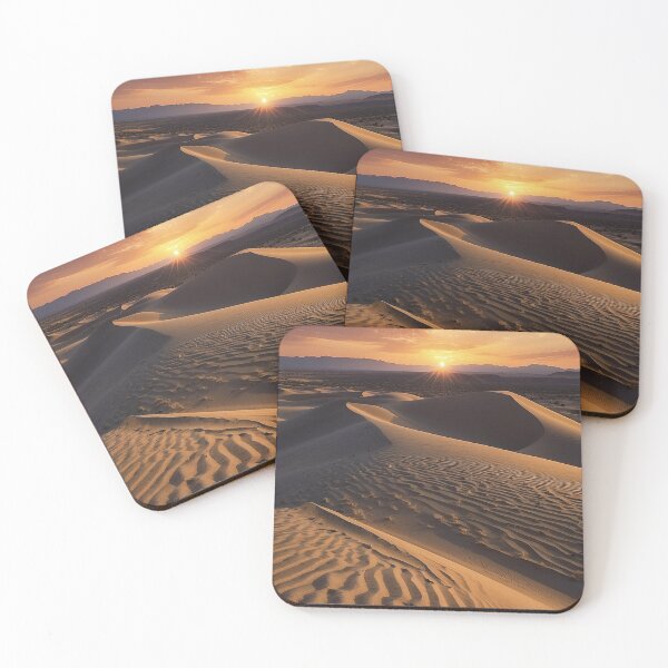Item preview, Golden Sunset Over Desert Dunes designed and sold by HXBXArts.