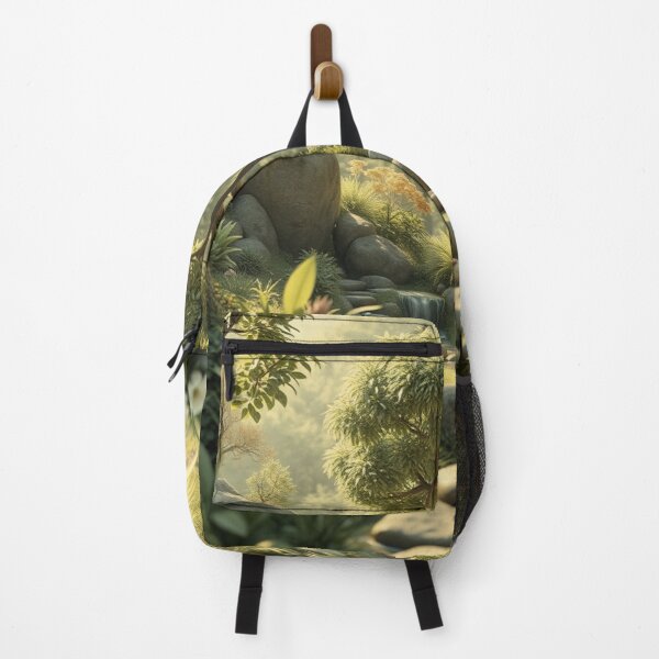 Item preview, Lush Forest with Cascading Waterfall designed and sold by choder61.
