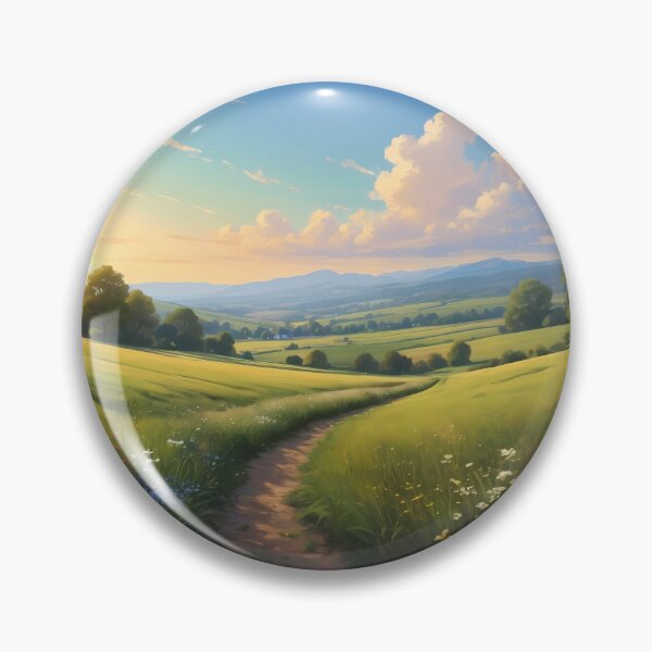 Item preview, Picturesque Green Meadows designed and sold by AICreativeArts.