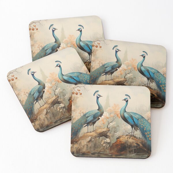 Item preview, Ancient Khmer - Peacocks designed and sold by KootenayDesigns.