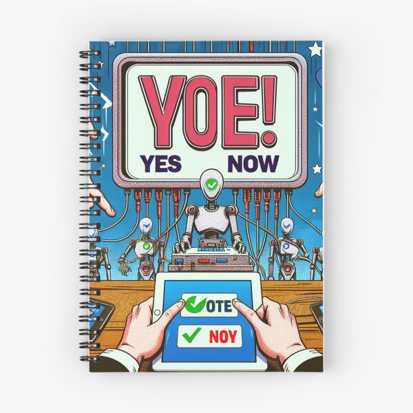 Item preview, Vote, Yoe Yes Now, The Future Of Voting designed and sold by DSoriaDesign.