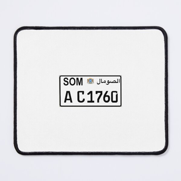 Item preview, Somalia license plate designed and sold by AirVenturi.