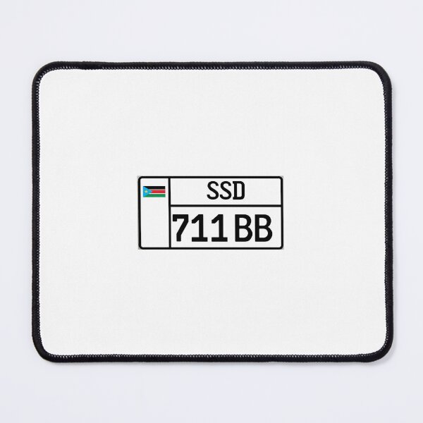 Item preview, South Sudan license plate designed and sold by AirVenturi.