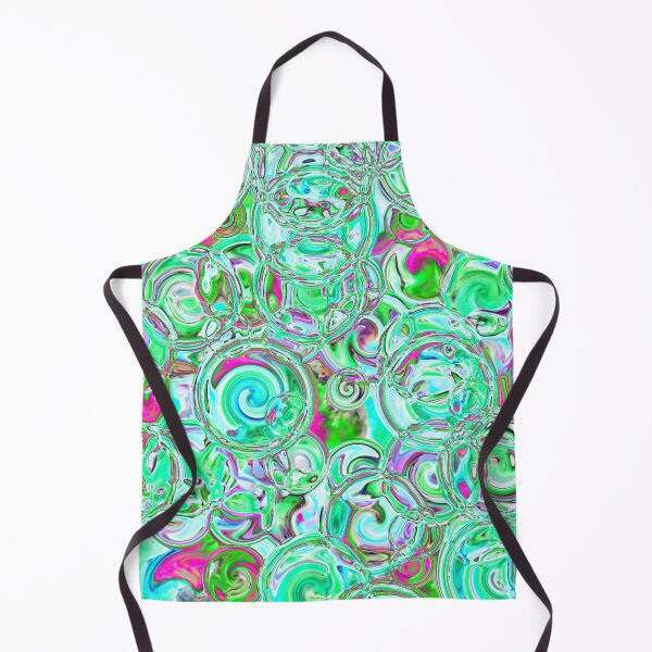 Item preview, Minty Greens Hydrangea Fractal Circles designed and sold by SXW Designs.