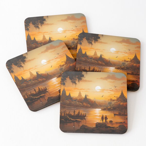 Item preview, Ancient Khmer - Phnom Penh designed and sold by KootenayDesigns.