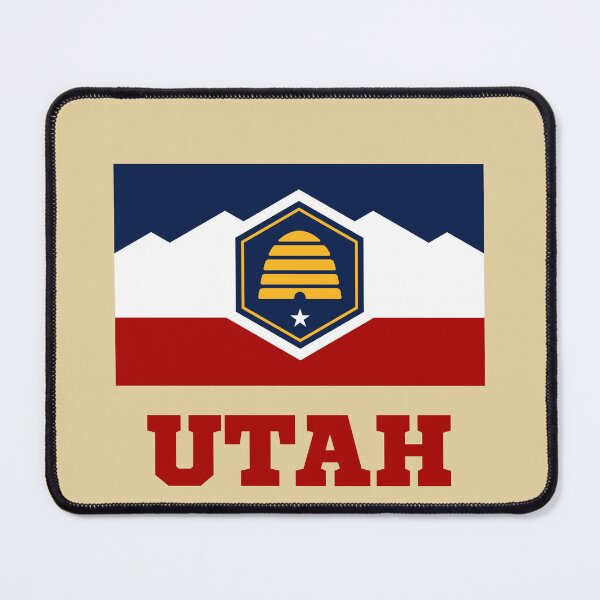 Item preview, Utah - Flag of State designed and sold by Amazing States of America.