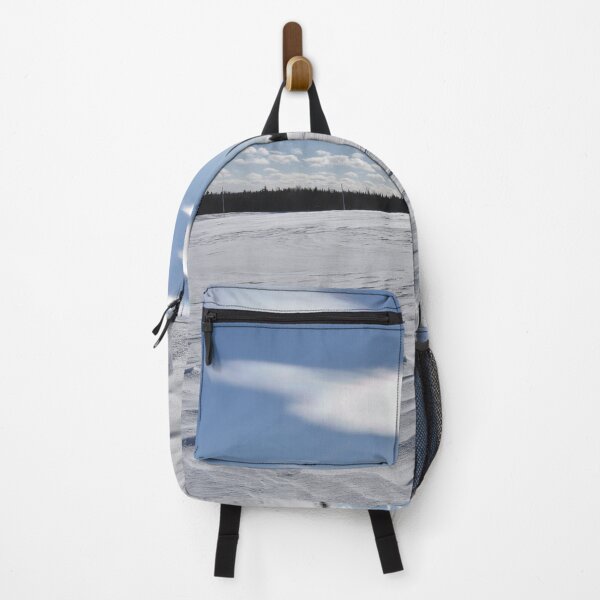 Item preview, A snowy field on a cold winter day designed and sold by Claude Laprise.