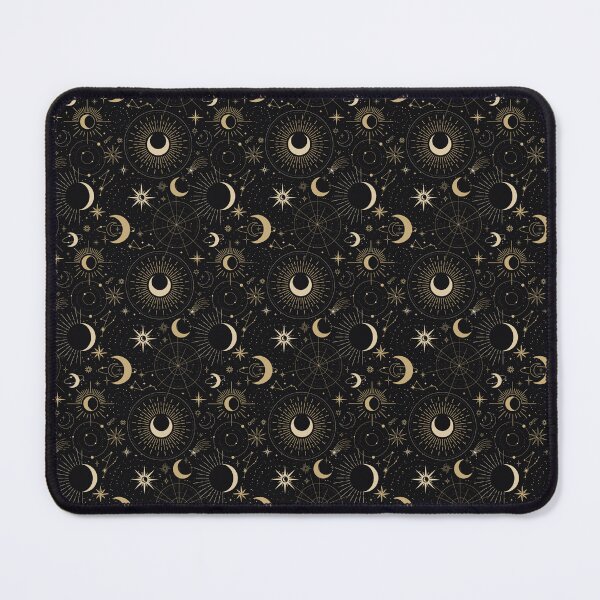 Item preview, Boho Celestial Sun, Moon, Stars on Black designed and sold by JuliaPop.