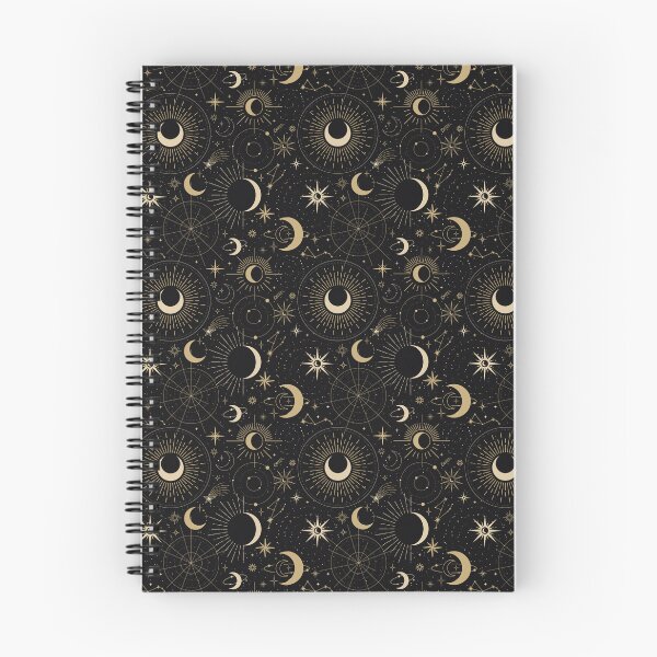 Item preview, Boho Celestial Sun, Moon, Stars on Black designed and sold by JuliaPop.