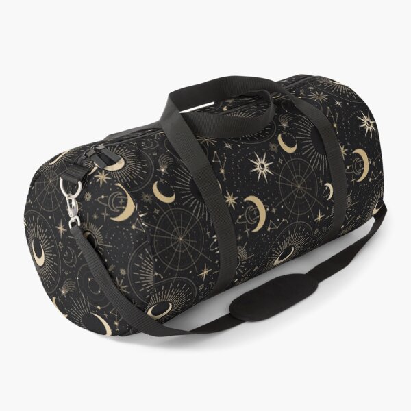 Item preview, Boho Celestial Sun, Moon, Stars on Black designed and sold by JuliaPop.