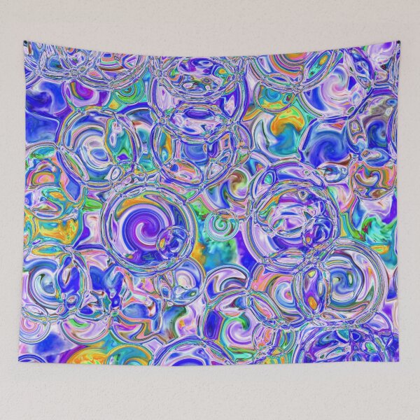 Item preview, Blurples Hydrangea Fractal Circles designed and sold by SXW Designs.