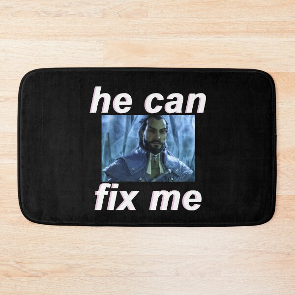 Item preview, (FOR DARK BACKGROUND) Lucanis "He can fix me" designed and sold by cybarchangel.