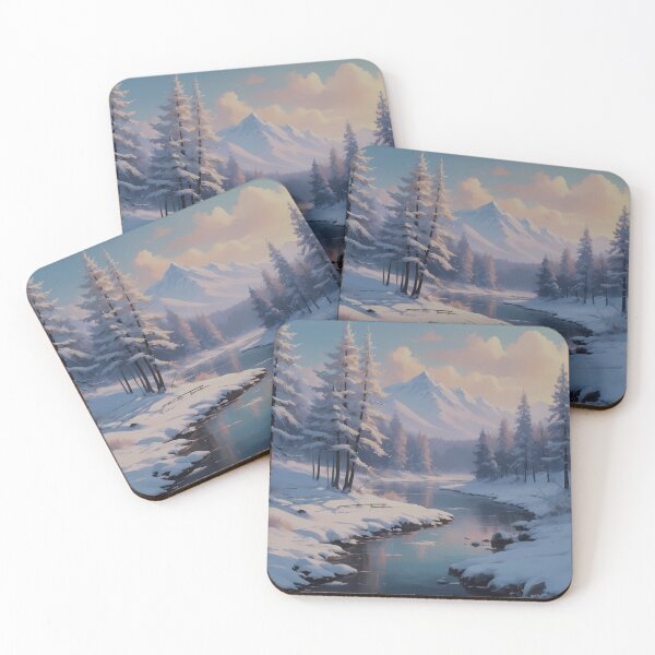 Item preview, Peaceful Winter Scene designed and sold by AICreativeArts.