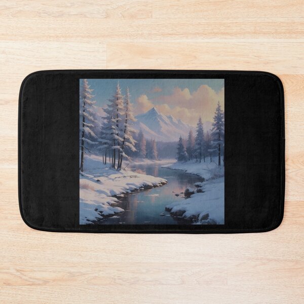Item preview, Peaceful Winter Scene designed and sold by AICreativeArts.