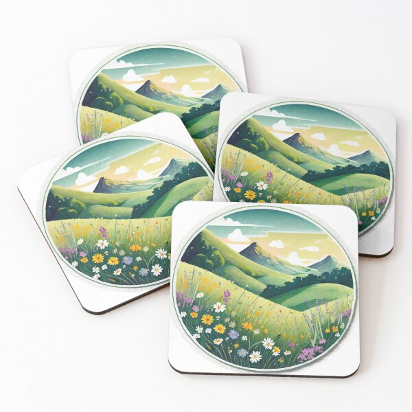 Item preview, Wildflower meadows outdoorsy scenery designed and sold by Hailey-Higgins.