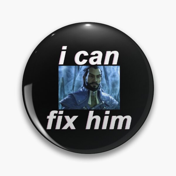 Item preview, (FOR DARK BACKGROUND) Lucanis "I can fix him" designed and sold by cybarchangel.