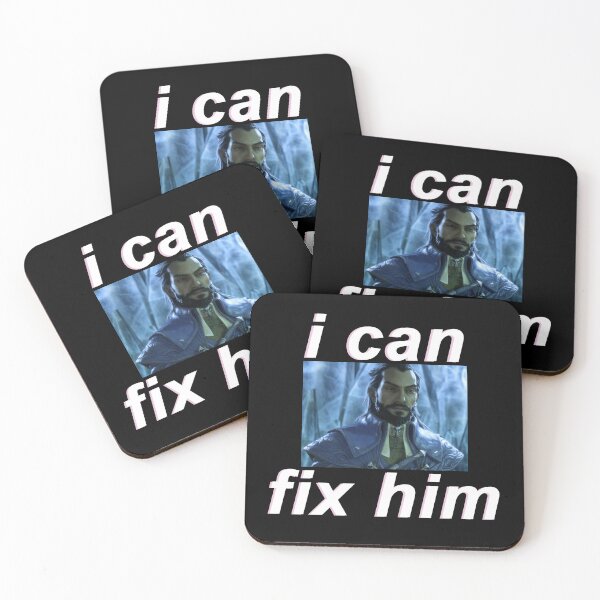 Item preview, (FOR DARK BACKGROUND) Lucanis "I can fix him" designed and sold by cybarchangel.