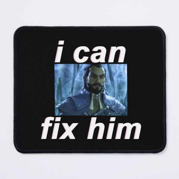 Item preview, (FOR DARK BACKGROUND) Lucanis "I can fix him" designed and sold by cybarchangel.