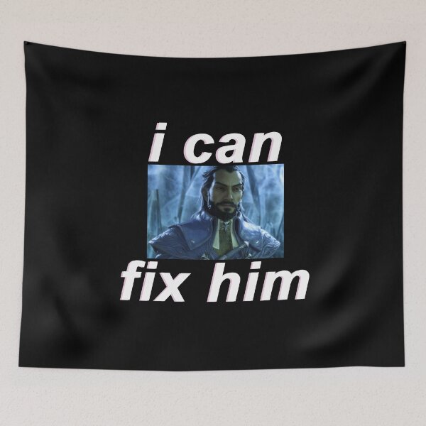 Item preview, (FOR DARK BACKGROUND) Lucanis "I can fix him" designed and sold by cybarchangel.