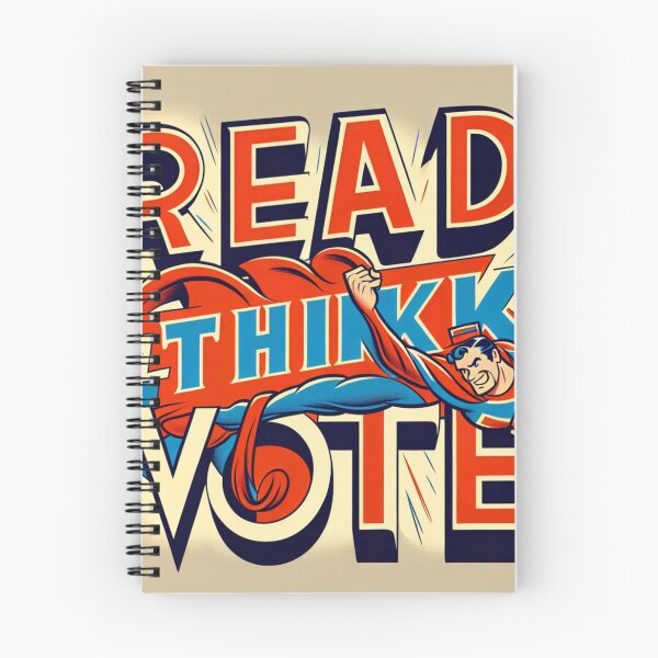 Item preview, Read Think Vote Superhero designed and sold by DSoriaDesign.