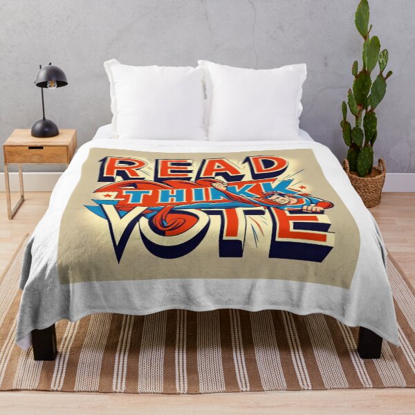 Item preview, Read Think Vote Superhero designed and sold by DSoriaDesign.
