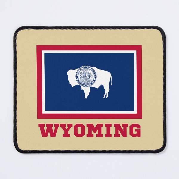 Item preview, Wyoming - Flag of State designed and sold by Amazing States of America.