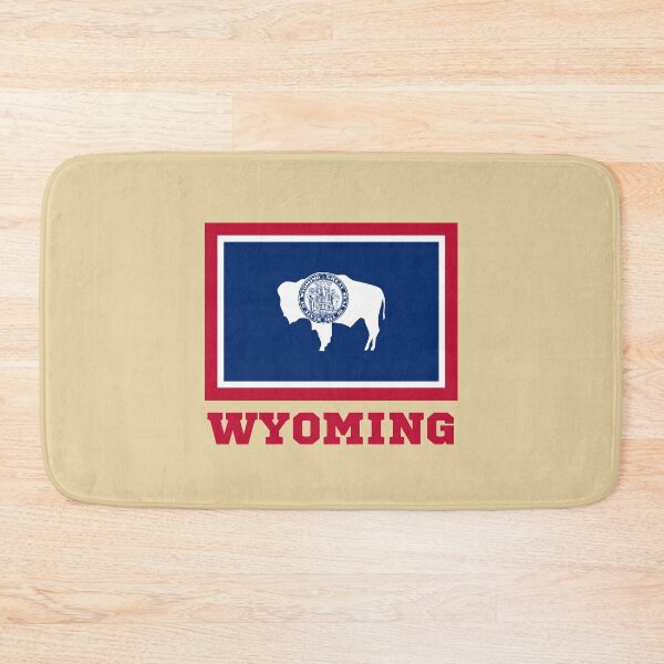 Item preview, Wyoming - Flag of State designed and sold by Amazing States of America.
